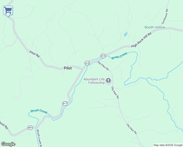 map of restaurants, bars, coffee shops, grocery stores, and more near 4400 Brush Creek Road in Pilot