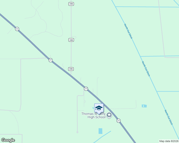 map of restaurants, bars, coffee shops, grocery stores, and more near 4236 Missouri 77 in Benton