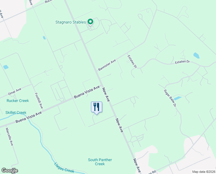 map of restaurants, bars, coffee shops, grocery stores, and more near 10000 Walter Welsher Court in Gilroy