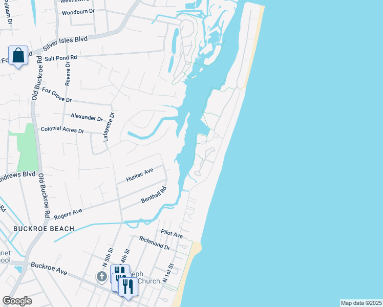 map of restaurants, bars, coffee shops, grocery stores, and more near 11 Ivory Gull Crescent in Hampton