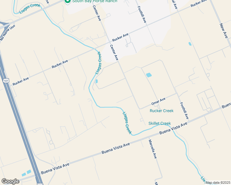 map of restaurants, bars, coffee shops, grocery stores, and more near 10505 Center Avenue in Gilroy