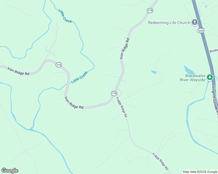 map of restaurants, bars, coffee shops, grocery stores, and more near 2231 Iron Ridge Road in Rocky Mount