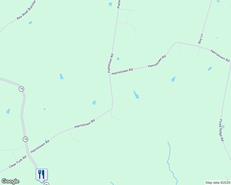 map of restaurants, bars, coffee shops, grocery stores, and more near 1640 Harristown Road in Russell Springs