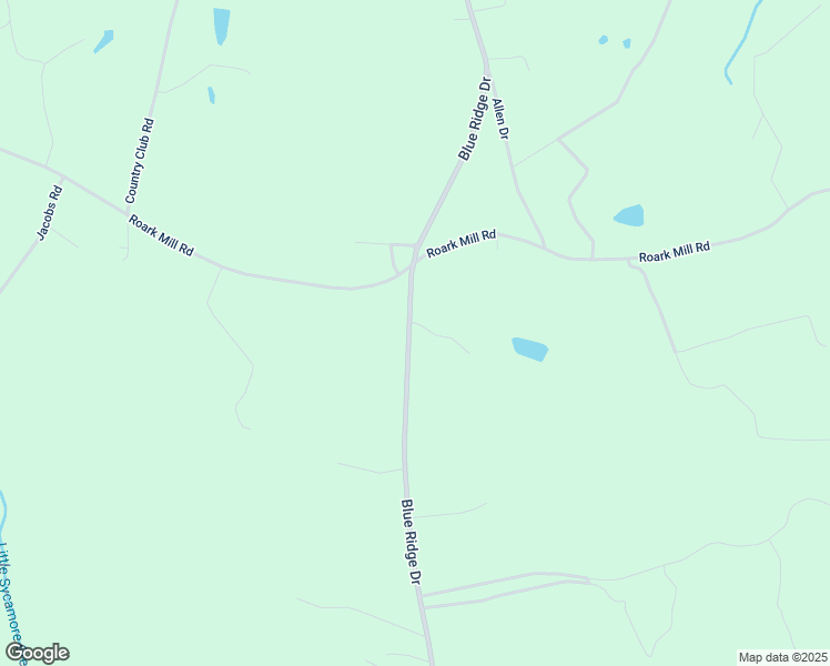 map of restaurants, bars, coffee shops, grocery stores, and more near 8912 Blue Ridge Drive in Hurt