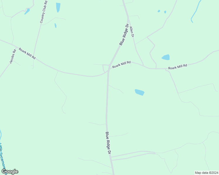 map of restaurants, bars, coffee shops, grocery stores, and more near 8912 Blue Ridge Drive in Hurt