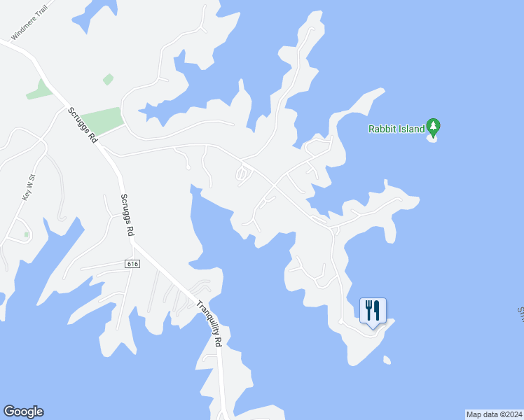 map of restaurants, bars, coffee shops, grocery stores, and more near 120 Sailors Cove Drive in Moneta