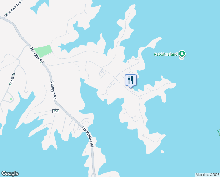 map of restaurants, bars, coffee shops, grocery stores, and more near 120 Sailors Cove Drive in Moneta