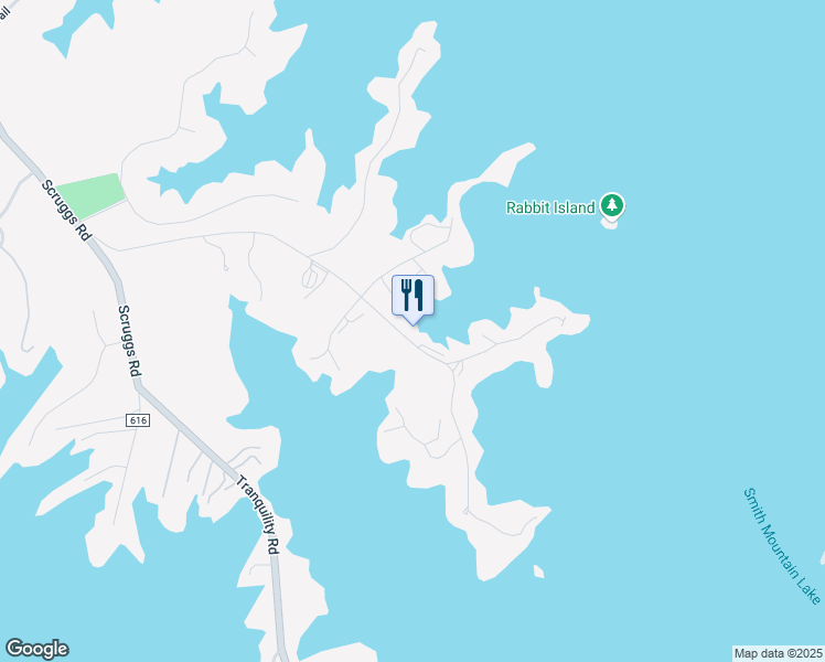 map of restaurants, bars, coffee shops, grocery stores, and more near 500 Ashmeade Road in Moneta