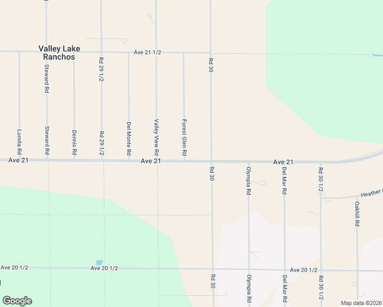 map of restaurants, bars, coffee shops, grocery stores, and more near 29971 Avenue 21 in Madera
