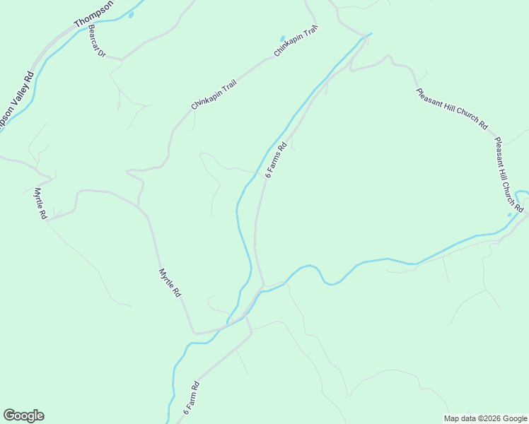 map of restaurants, bars, coffee shops, grocery stores, and more near 6 Farms Road in Tazewell