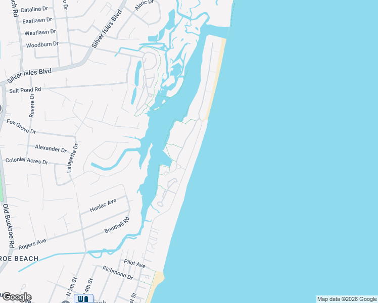 map of restaurants, bars, coffee shops, grocery stores, and more near 810 North 1st Street in Hampton