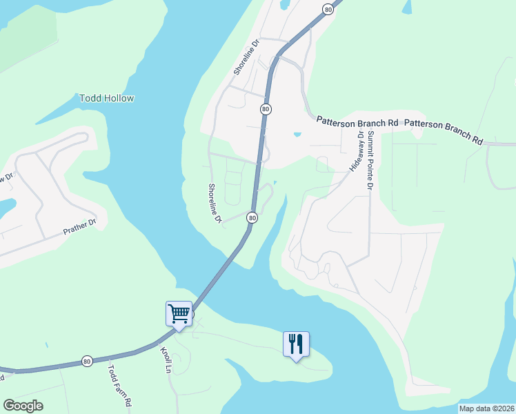 map of restaurants, bars, coffee shops, grocery stores, and more near 4850-4916 Bobtown Rd in Somerset