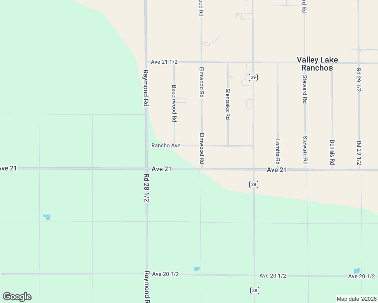 map of restaurants, bars, coffee shops, grocery stores, and more near 28691 Rancho Avenue in Madera