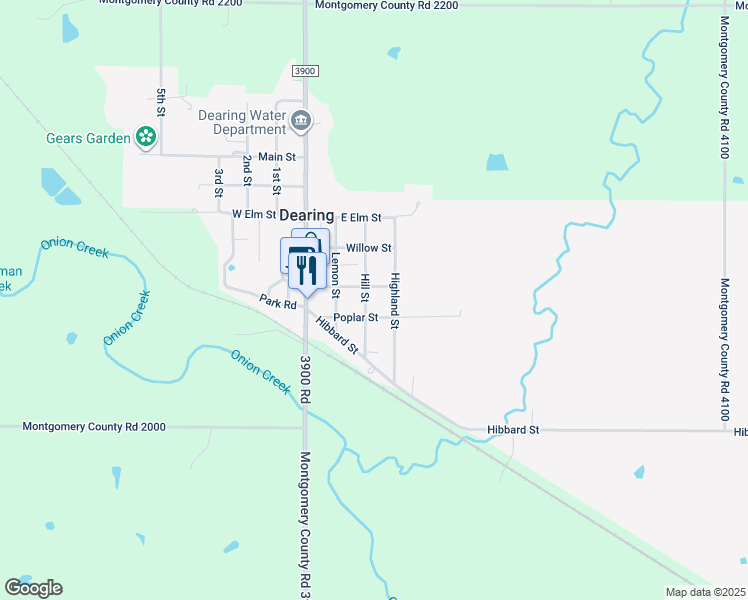 map of restaurants, bars, coffee shops, grocery stores, and more near 301-315 Lamont Street in Dearing
