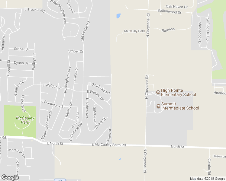 map of restaurants, bars, coffee shops, grocery stores, and more near 662 Greer Avenue in Nixa