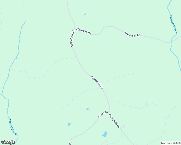 map of restaurants, bars, coffee shops, grocery stores, and more near 2916 Springfield Road in Meherrin