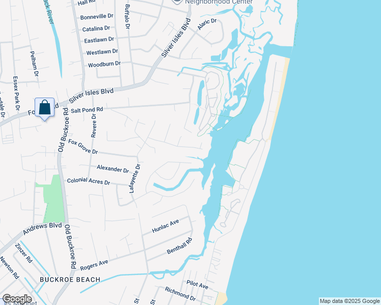 map of restaurants, bars, coffee shops, grocery stores, and more near 28 Sarfan Drive in Hampton