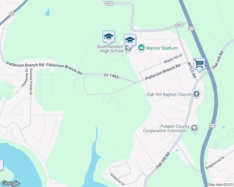 1285 Old Patterson Branch Road, Somerset KY Walk Score