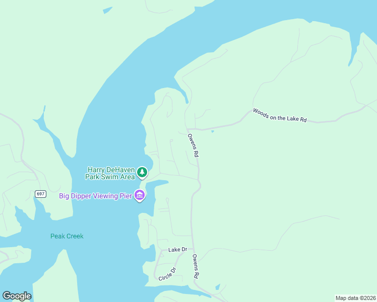 map of restaurants, bars, coffee shops, grocery stores, and more near 6785 Appalachian Road in Radford