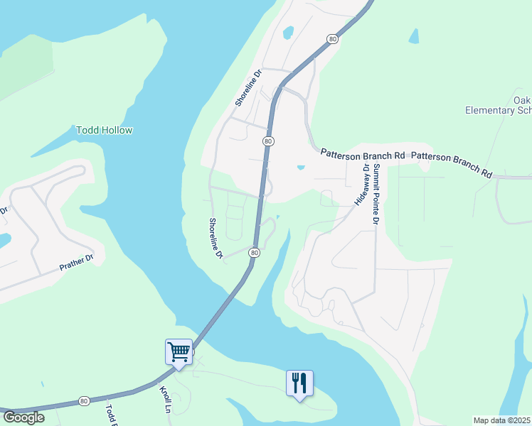map of restaurants, bars, coffee shops, grocery stores, and more near 4850-4916 Bobtown Rd in Somerset