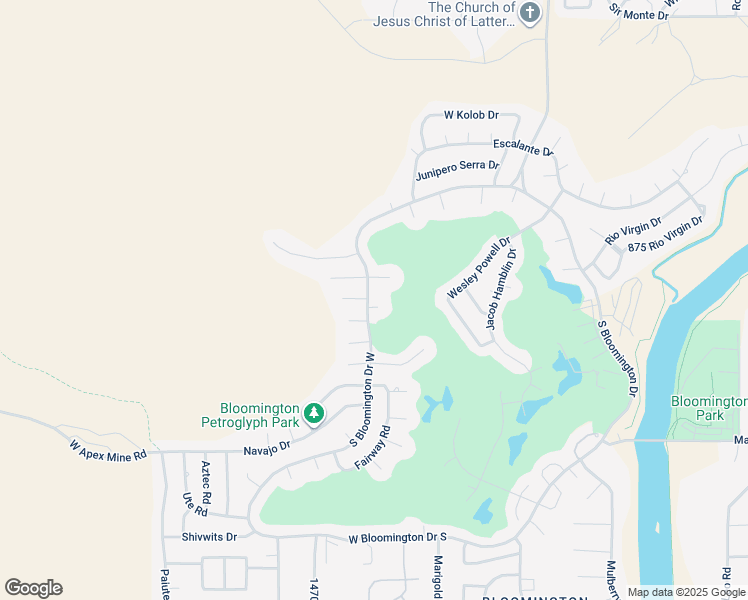 map of restaurants, bars, coffee shops, grocery stores, and more near 1356 Nelson Circle in St. George