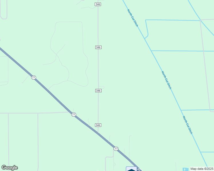 map of restaurants, bars, coffee shops, grocery stores, and more near 1027 County Road 346 in Benton