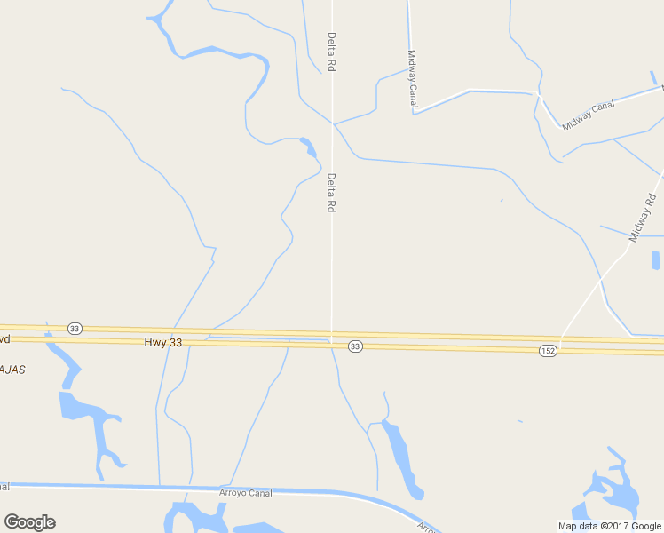 map of restaurants, bars, coffee shops, grocery stores, and more near 15830 Delta Road in Los Banos