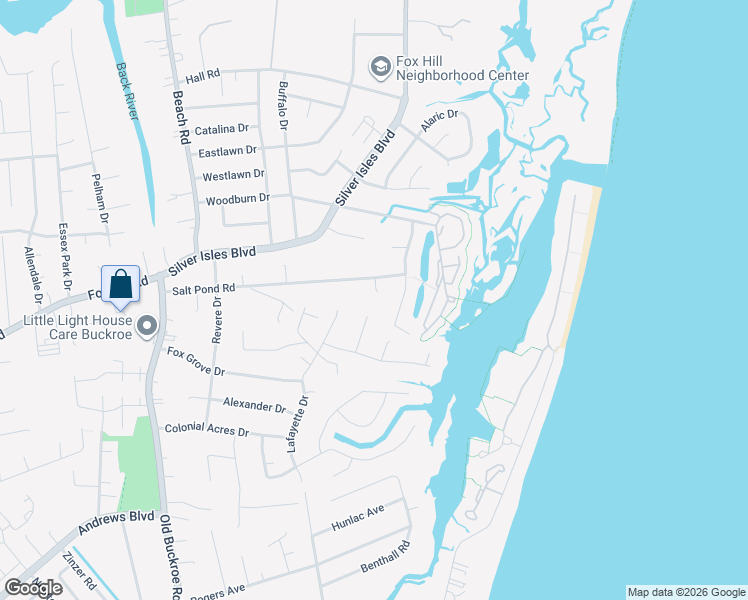 map of restaurants, bars, coffee shops, grocery stores, and more near 4 Baccus Court in Hampton