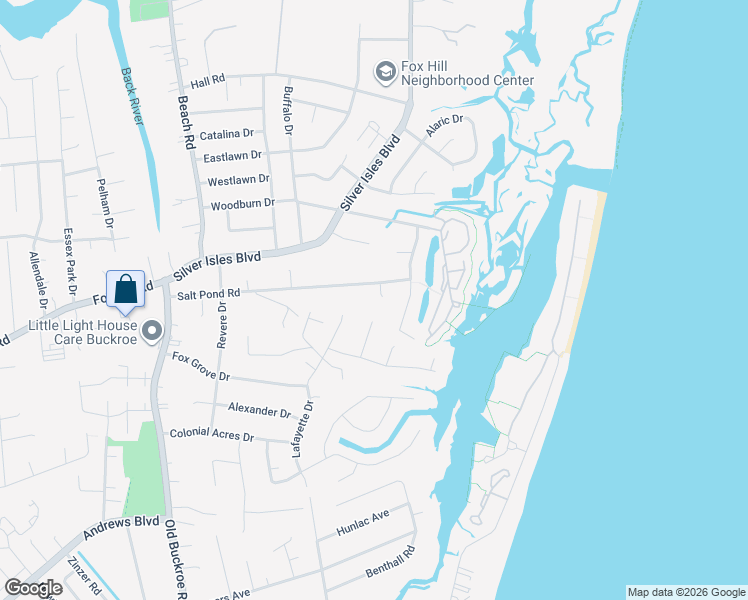 map of restaurants, bars, coffee shops, grocery stores, and more near 4 Baccus Court in Hampton