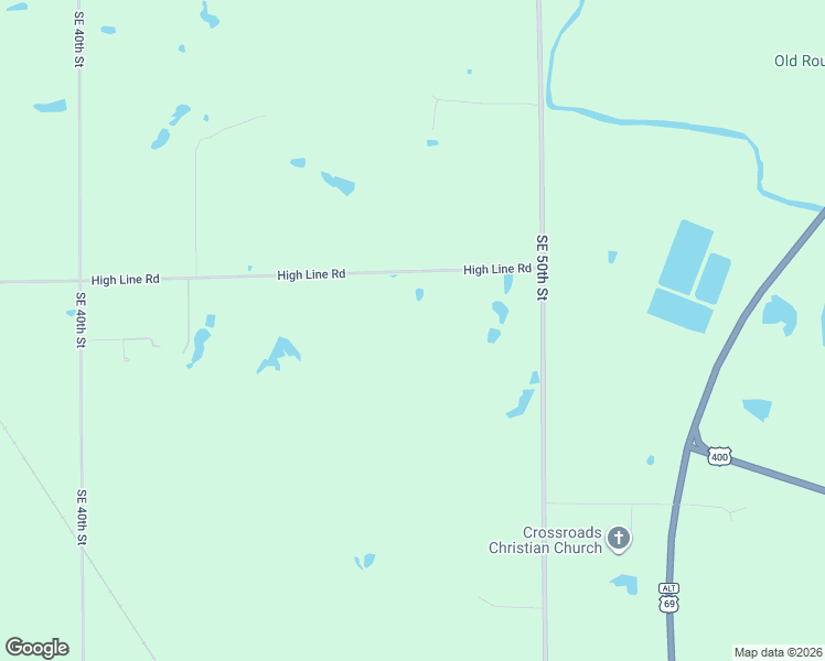map of restaurants, bars, coffee shops, grocery stores, and more near 4660 High Line Road in Baxter Springs