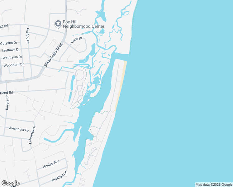 map of restaurants, bars, coffee shops, grocery stores, and more near 32 Bay Front Place in Hampton