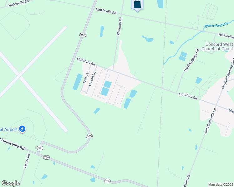 map of restaurants, bars, coffee shops, grocery stores, and more near Indian Mound Trail in West Paducah