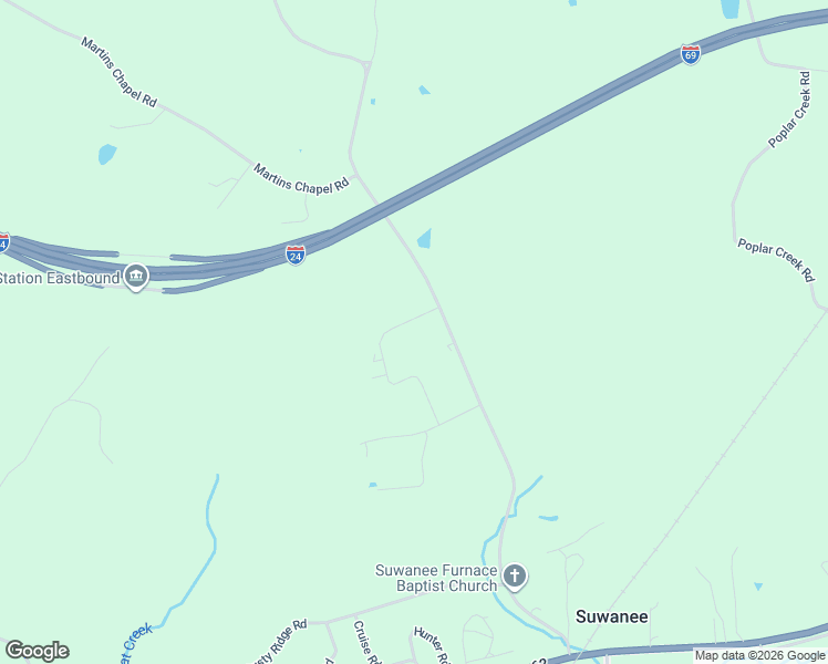map of restaurants, bars, coffee shops, grocery stores, and more near 276-440 George Thomas Road in Kuttawa