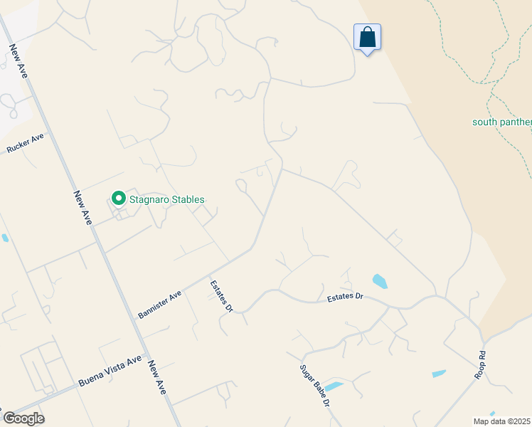 map of restaurants, bars, coffee shops, grocery stores, and more near 2970 Bannister Avenue in Gilroy