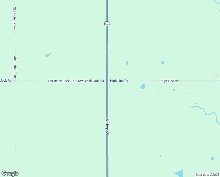 map of restaurants, bars, coffee shops, grocery stores, and more near 8108 North Highway 69 in Baxter Springs