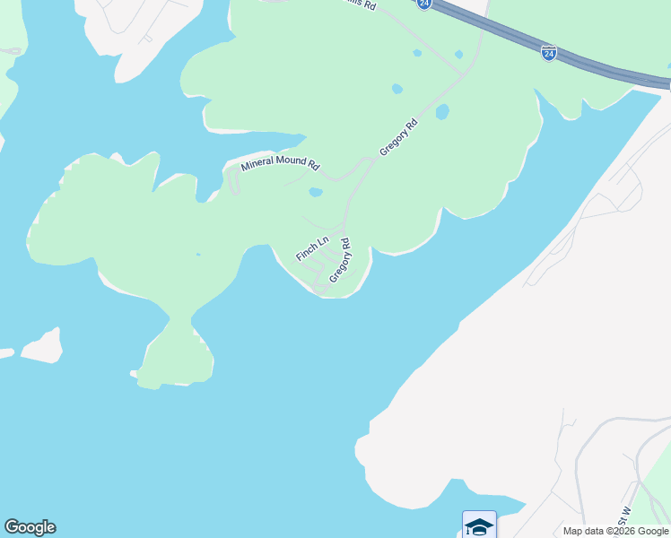 map of restaurants, bars, coffee shops, grocery stores, and more near Wern Ln in Eddyville