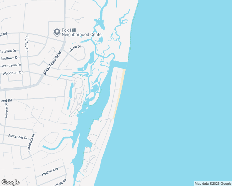 map of restaurants, bars, coffee shops, grocery stores, and more near 52 Bay Front Place in Hampton