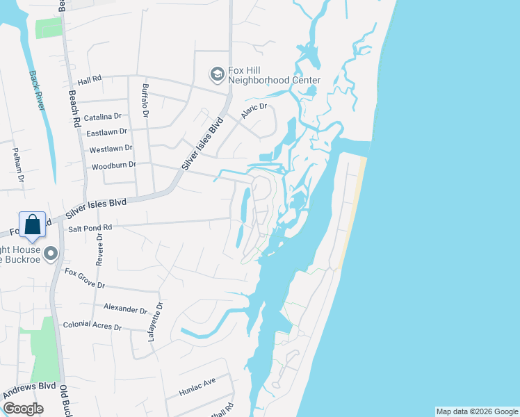 map of restaurants, bars, coffee shops, grocery stores, and more near 98 Mainsail Drive in Hampton