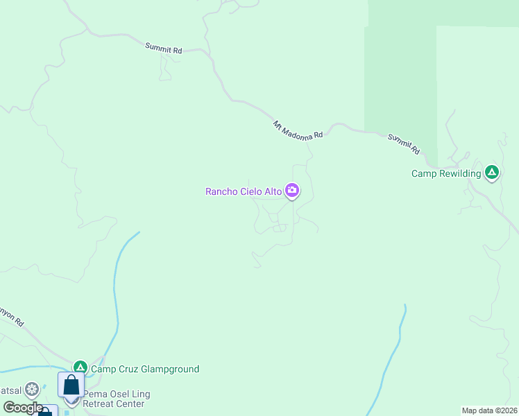 map of restaurants, bars, coffee shops, grocery stores, and more near 580 Russell Ridge in Watsonville