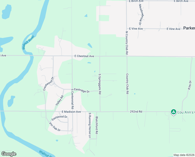 map of restaurants, bars, coffee shops, grocery stores, and more near 2001-2199 Cedarcrest Court in Arkansas City