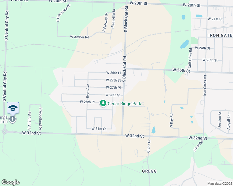 map of restaurants, bars, coffee shops, grocery stores, and more near 4221 W 28th St in Joplin
