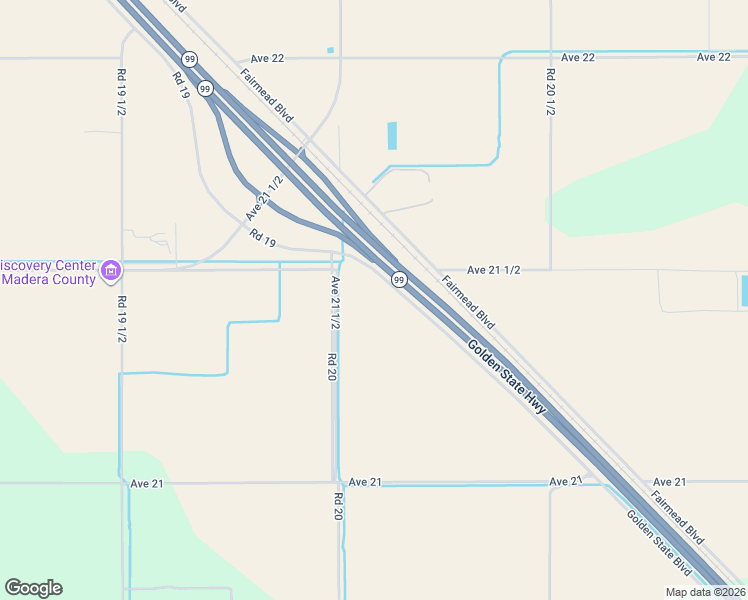 map of restaurants, bars, coffee shops, grocery stores, and more near 20242 Avenue 21 in Chowchilla