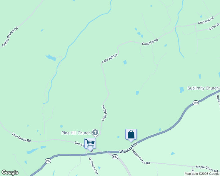 map of restaurants, bars, coffee shops, grocery stores, and more near 1729 Cold Hill Road in London