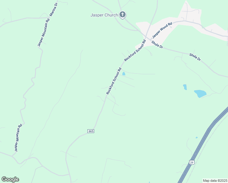 map of restaurants, bars, coffee shops, grocery stores, and more near 12584 Rockford School Road in Gretna