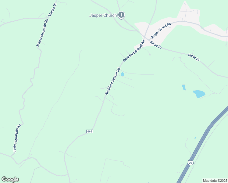 map of restaurants, bars, coffee shops, grocery stores, and more near 12584 Rockford School Road in Gretna