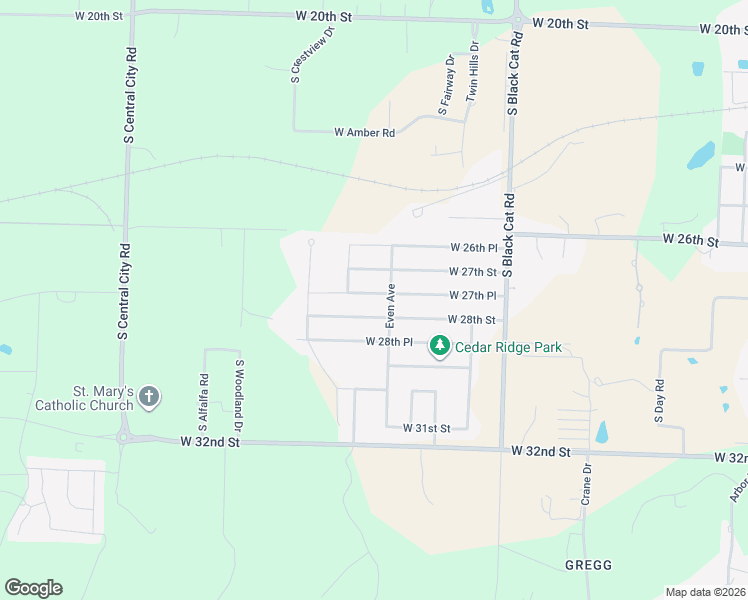 map of restaurants, bars, coffee shops, grocery stores, and more near 4619 W 28th St in Joplin