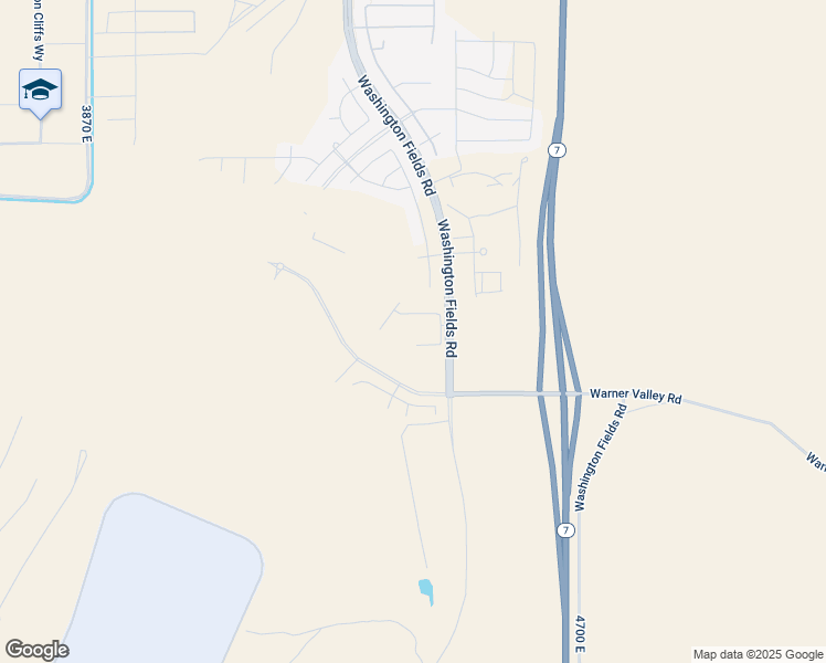 map of restaurants, bars, coffee shops, grocery stores, and more near 5190 Washington Fields Road in Washington