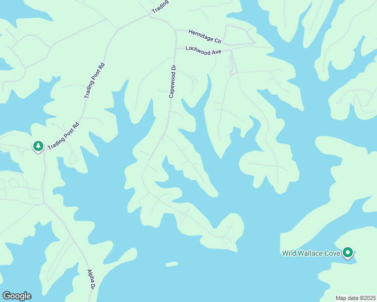 map of restaurants, bars, coffee shops, grocery stores, and more near 112 Tradewind Terrace in Huddleston