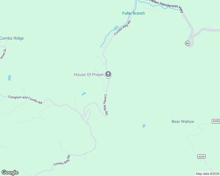 map of restaurants, bars, coffee shops, grocery stores, and more near 1977 Combs Ridge Road in Honaker