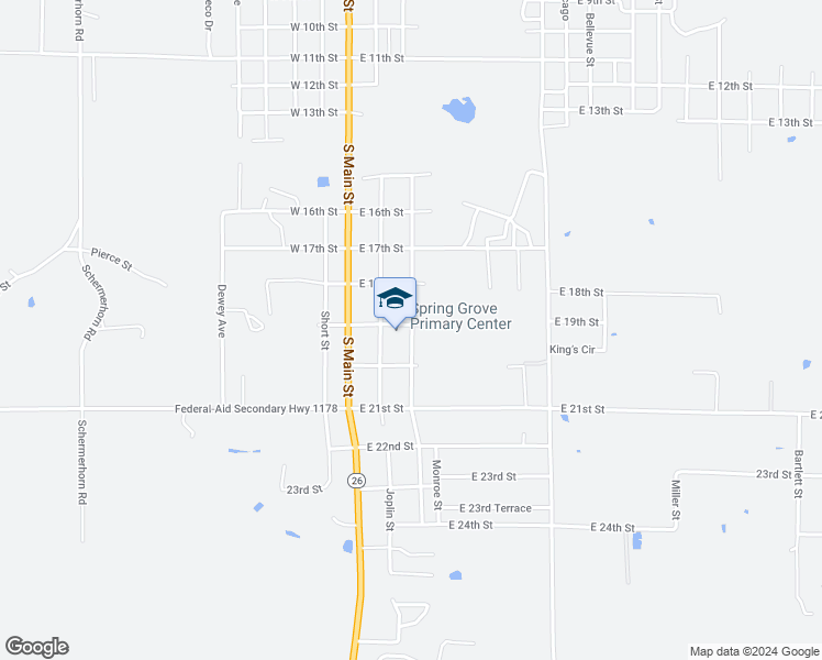 map of restaurants, bars, coffee shops, grocery stores, and more near Galena Avenue in Galena